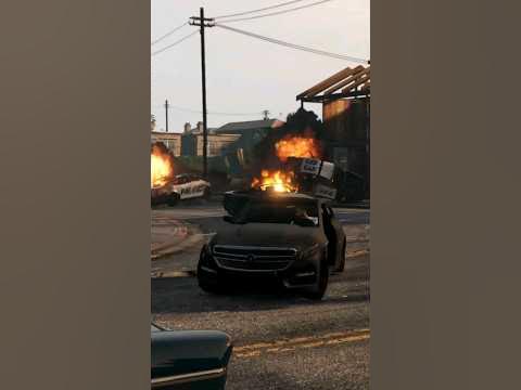 GTA V: Half Track chases V-STR in explosive cop chase!!! - YouTube