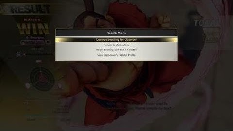 STREET FIGHTER V when taunting goes wrong