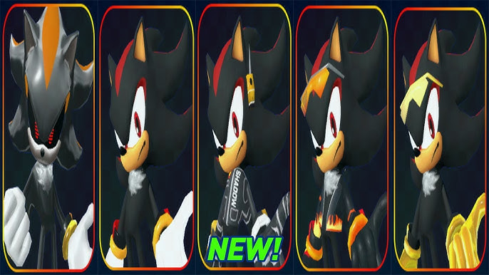 SonicSpeedSimulatorRebornLeaks on Game Jolt: New Pink Android Shadow Race  Suit Sonic and Race Suit Shadow is com