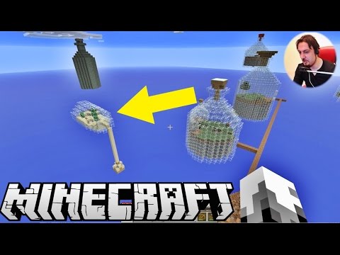 Şişelerden Kaçış | Minecraft Türkçe Survival Haritası | Bölüm 1