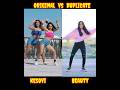 Kesovi and beauty naw trend reels duplicate vs original danceshortssonadeyyoutubeshortsmukul