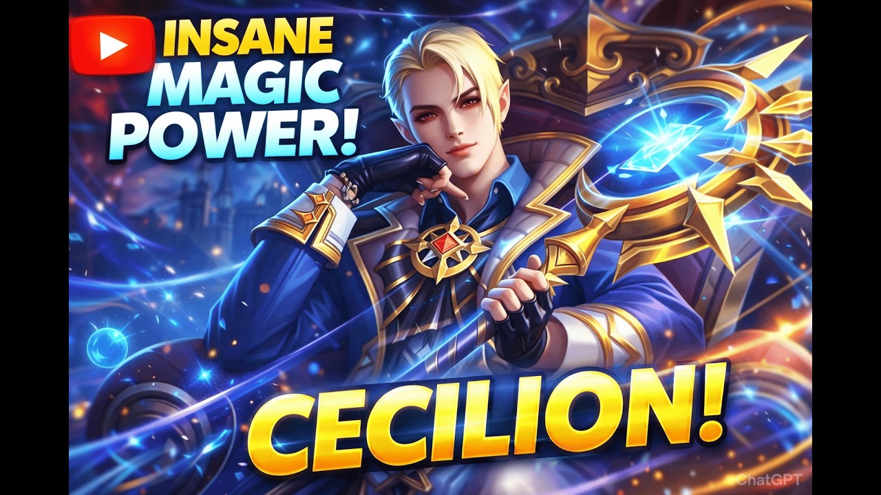 CECILION IS BROKEN!? 😱 Insane Magic Damage Build | MLBB