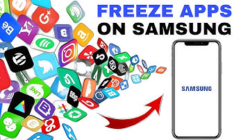How to freeze apps on samsung | disabled apps on Samsung