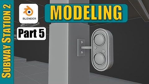 BLENDER: SUBWAY STATION 2 (PART 5)