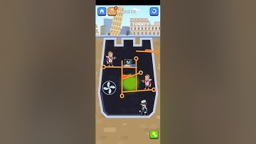 Pull the lupin Level 181-182 Gameplay Solution Walkthrough