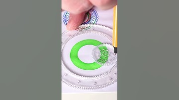 Spirograph #scratch #funny #asmr #satisfying #art #relaxing #drawing #coloring #oddlysatisfying