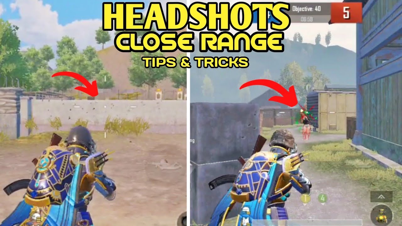 🔥 HOW TO CONNECT HEADSHOT IN CLOSE RANGE | BGMI DRILLS | HEADSHOT TRICK ...
