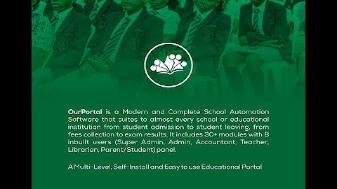 2 OurPortal Academic Settings TUTORIAL