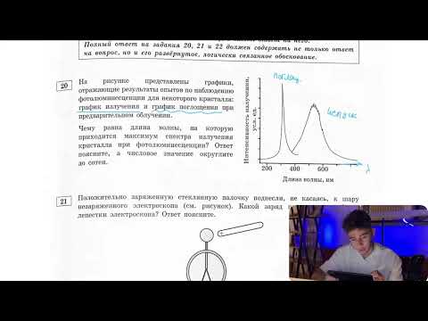 На рисунке представлены графики, отражающие результаты опытов по наблюдению фотолюминесценции - №