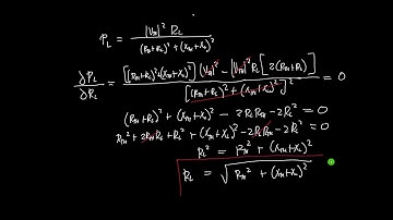EE124 - Unit 2: Maximum Average Power Transfer Principle