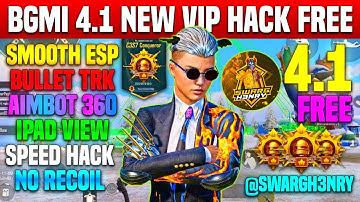 BGMI HACK 4.1 | BGMI 4.1 MOD APK | BGMI ESP HACK | BGMI NEW HACK TODAY | HOW TO HACK BGMI HACK