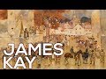 James kay a collection of 72 paintings