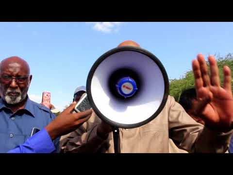 Madaxwayne Kuxigeenka Puntland Abdixakiim oo Lagu soo Dhaweeye Buuhoodle