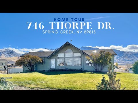 746 Thorpe Dr., Spring Creek, NV home video tour
