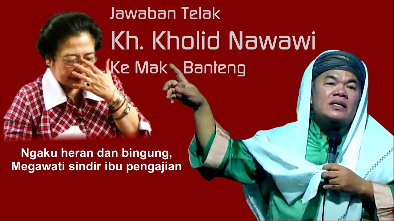 Viral Kritikan Mak Banteng di Jawab Langsung oleh  Mualaf KH. Kholid Nawawi
