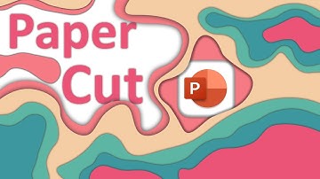 Paper Cut Powerpoint | Aesthetic PowerPoint Presentation | FREE TEMPLATE