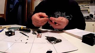 Gitup G3 smontaggio, Disassembly. Sostituzione lente, lens replacement, part 1