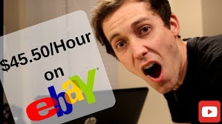 eBay Sales - TJ Maxx Retail Arbitrage - Making $45.50 per hour