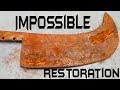 Ancient Meat Cleaver Restoration