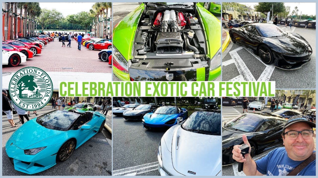 CELEBRATION EXOTIC CAR FESTIVAL Celebration FL The Town that Disney