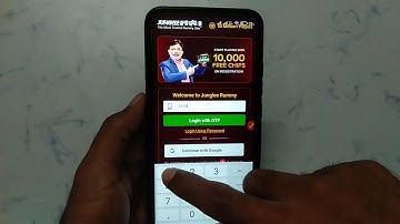 How to reset password in junglee Rummy app