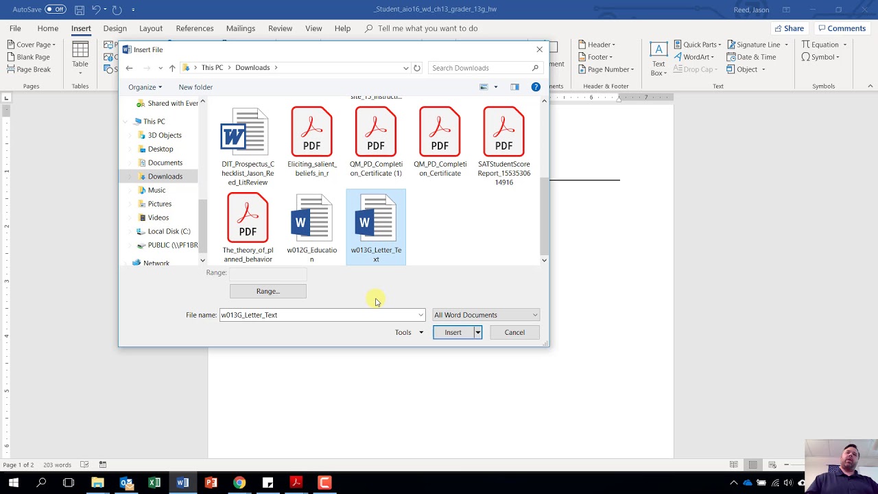 CGS1000 Chapter 13 Grader Project walkthrough