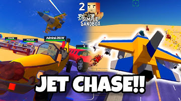funny moments with jet | Simple Sandbox 2