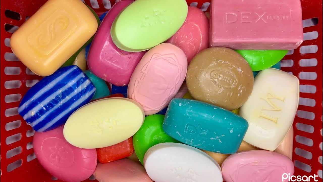 ASMR🔪Cutting very dry soap 🧼Резка сухого👌хрустящего мыла 🫶😍