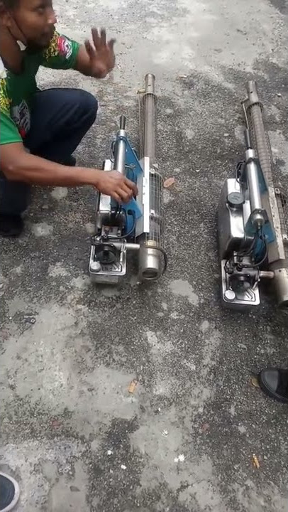 test mesin fogging...agrofrog #fogging