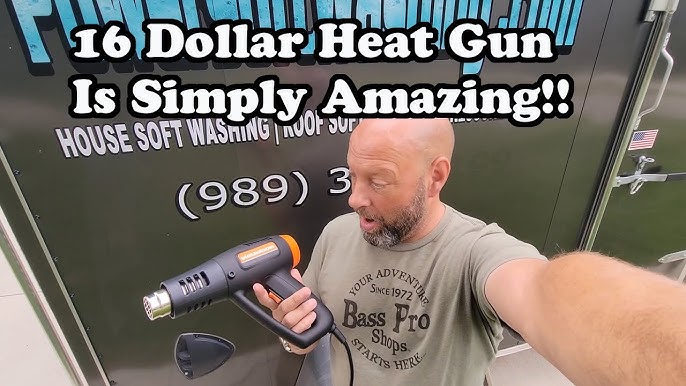 Stalwart Heat Hot Air Gun 1500 Watt Gun Tool Hi Low Settings