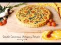 Quiche de Espinacas, Champiñones y Tomate