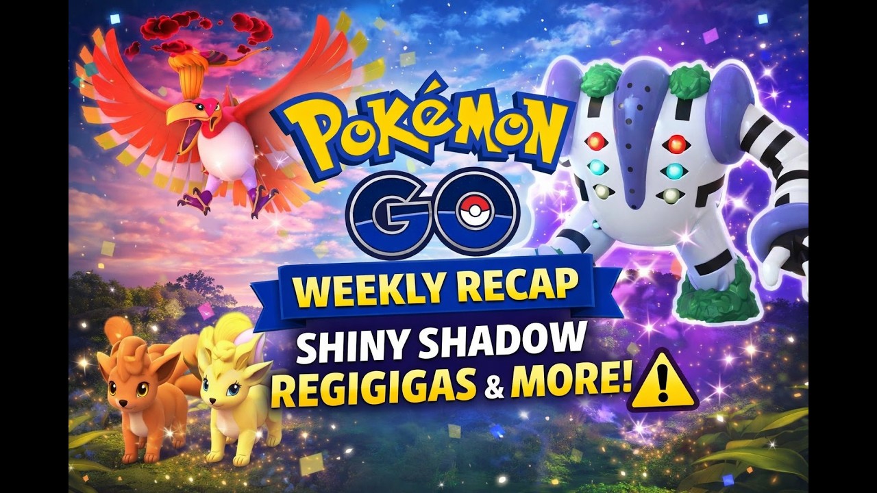 Pokémon GO Weekly Recap | Shiny Shadow Regigigas, Dynamax Ho-oh, Vulpix Community Day & MORE