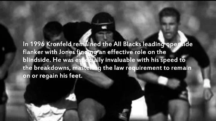 All Blacks Hall Of Fame: Josh Kronfeld