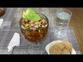 Mi comida de hoy ceviche de camarón/ receta rápida