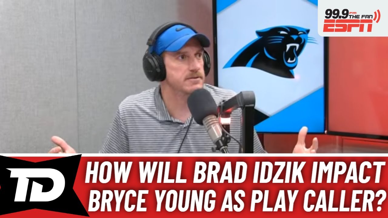 Какое влияние окажет координатор нападения команды Carolina Panthers Брэд Идзик на Брайса Янга?