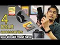 4 must buy dslr camera accessories for beginners in 2021(hindi)