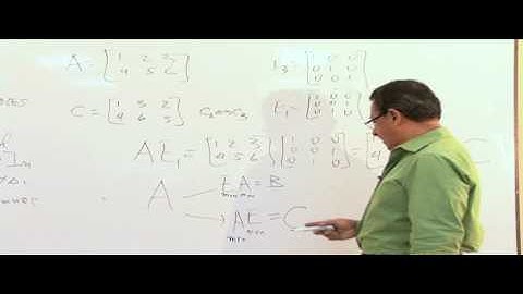 Matrices elementales y operaciones elementales sobre filas- Sesión 3 - 5/6