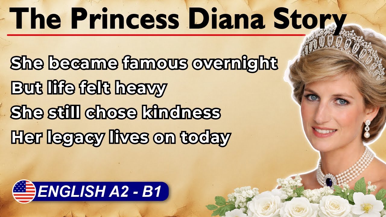 Princess Diana Story | Easy English Reading