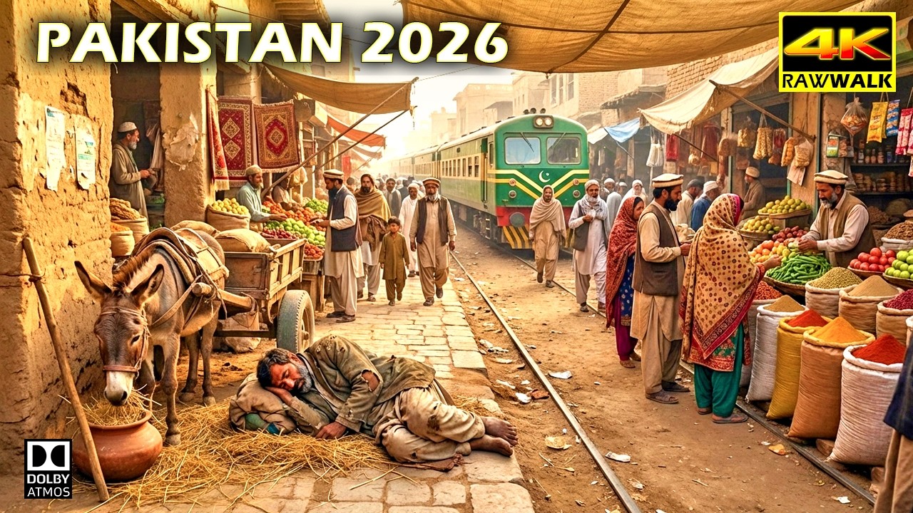 🇵🇰 Peshawar, Pakistan | Most UNSEEN City Tour: 4K HDR Walk