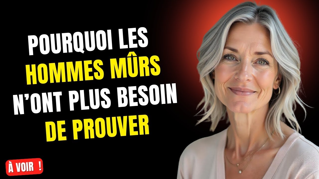 Pourquoi les hommes matures n’ont plus besoin de prouver