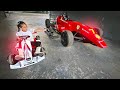 Formula 1 do tio renato vs meu kart de corrida