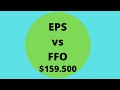 Why Funds from Operations (FFO) is better to use than EPS for REIT investments Ep. 77