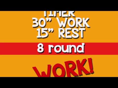 HIIT TIMER DANCEHALL STYLE 30"work 15" Rest