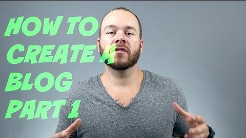 How to Start a Blog - Choosing a Domain - Part 1