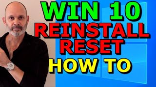 Windows 10 Reinstall Reset How To