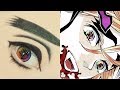 Doma 童磨 | Tutorial: Anime Eye Makeup 295
