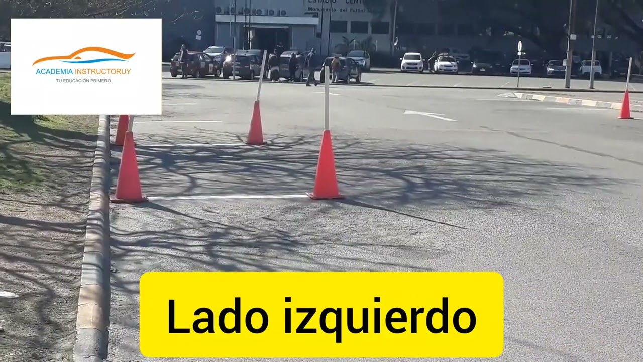 PISTA DE EXAMEN PRACTICO DE CONDUCIR EN MVD.