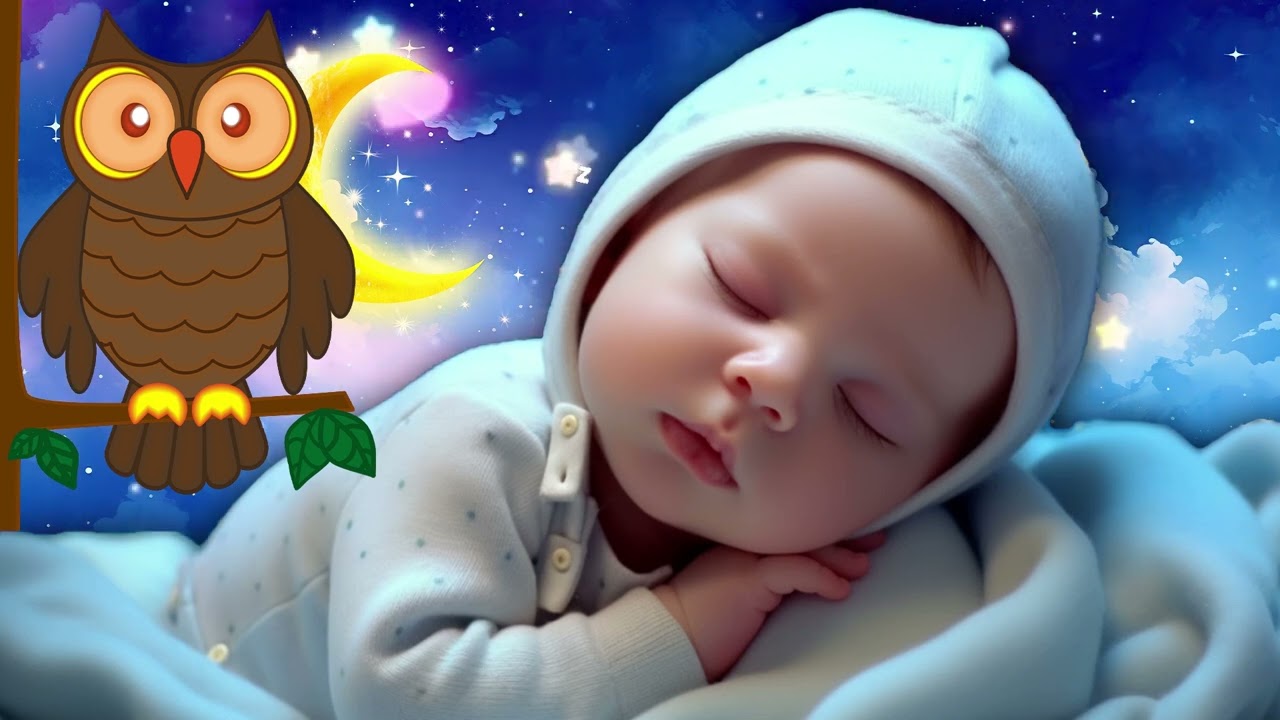 Mozart's Lullaby Little Star Fall asleep in 3 minutes, develop