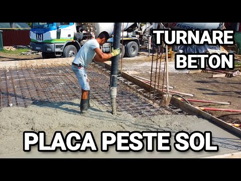 Video: Ce pui sub placa de beton?