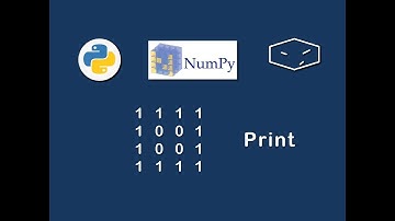 numpy create matrix patterns v3